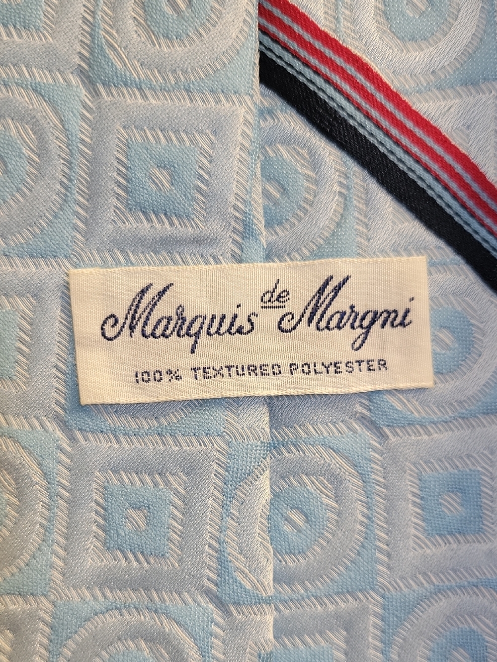Vintage Mens Ties Various Blue Patterns And Designers. One Made In Korea. - Picture 5 of 6